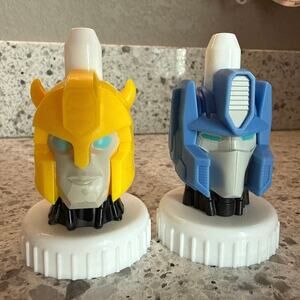 GOOD 2 GROW Toppers Transformers Bumblebee Optimus Prime Lot of 2